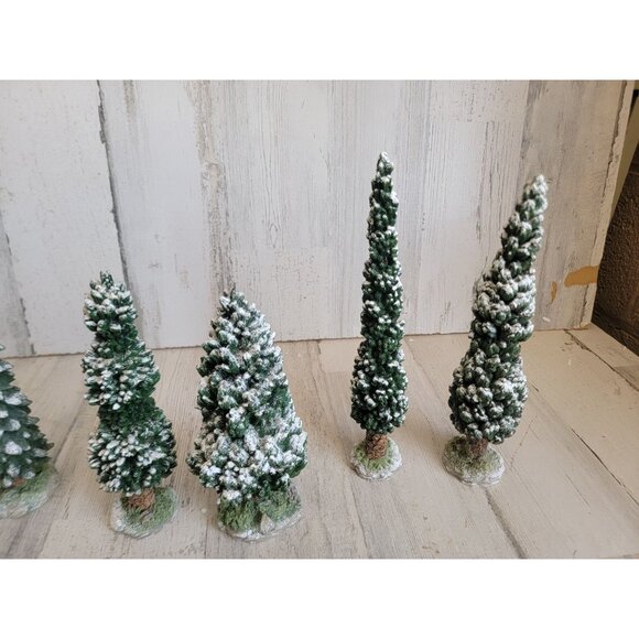 Dept 56 52614 Snowy Evergreen tree Village accessory xmas - Picture 5 of 7